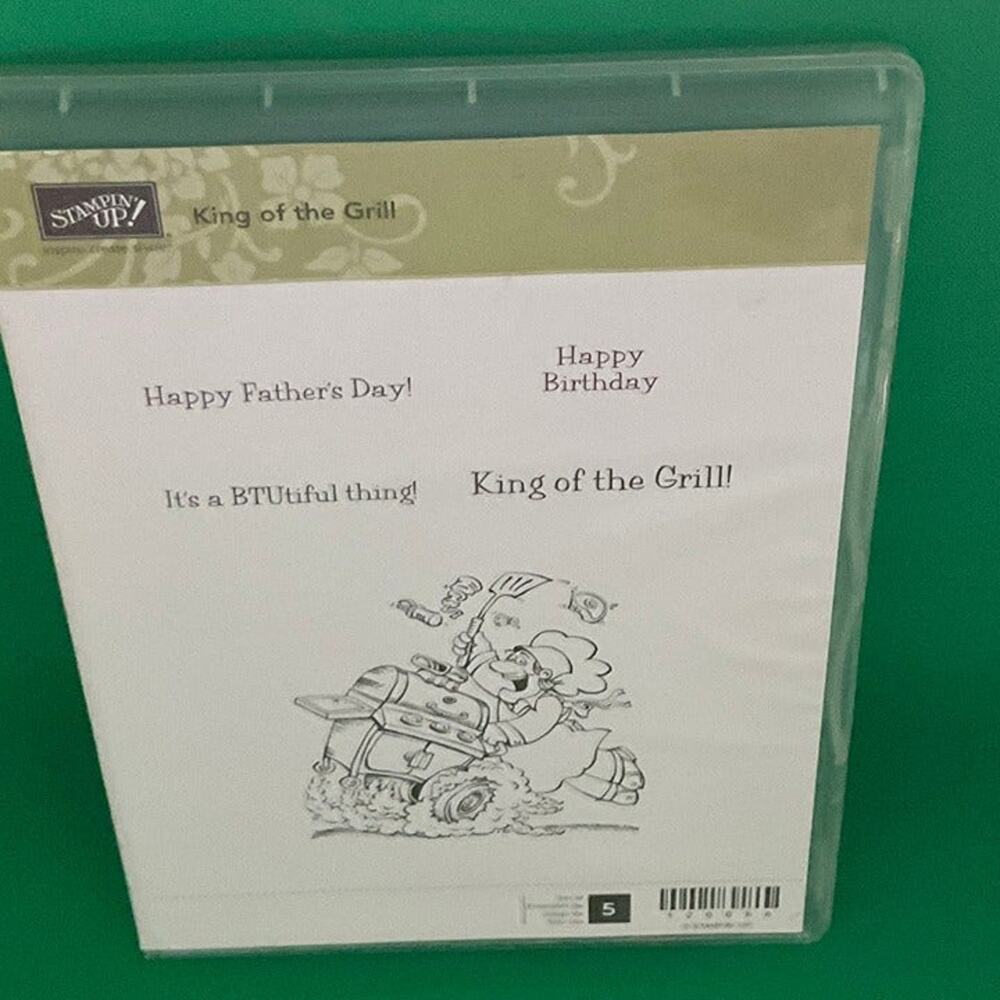 Stampin Up King of the Grill